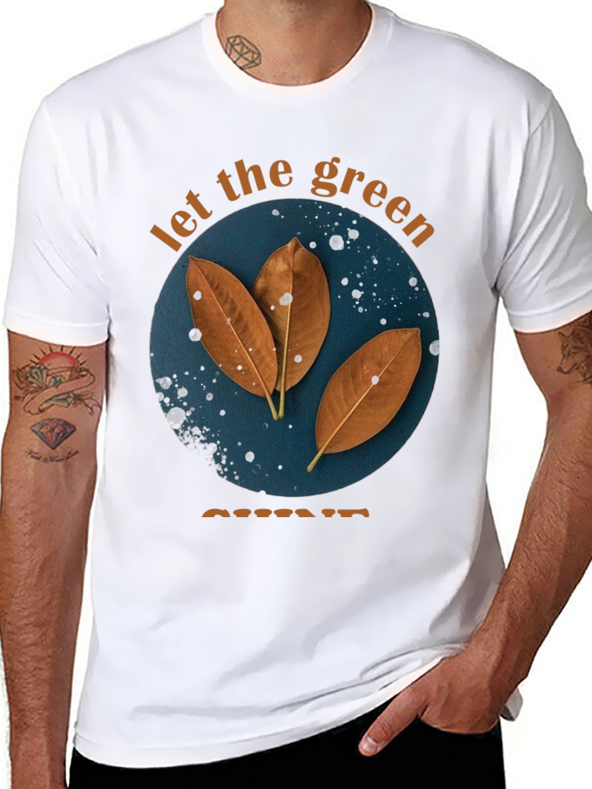 Nature Inspired Graphic T-Shirt