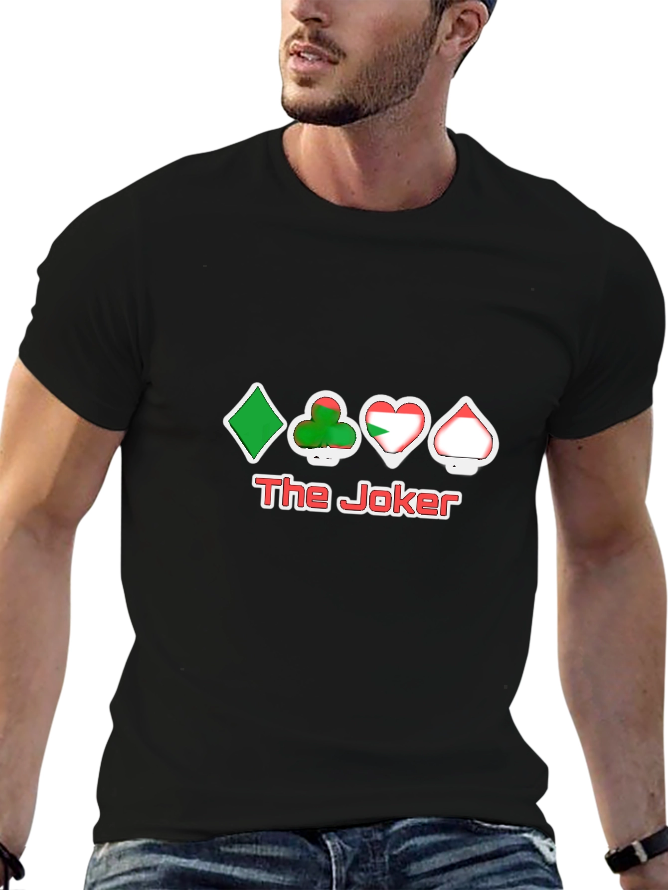 The Joker T-Shirt: Card Suit Graphic Tee
