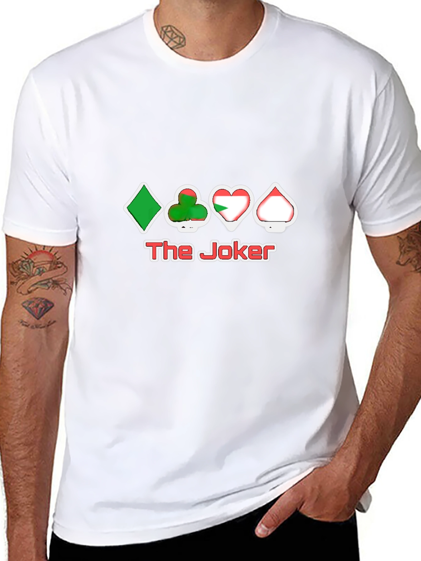 The Joker T-Shirt: Card Suit Graphic Tee
