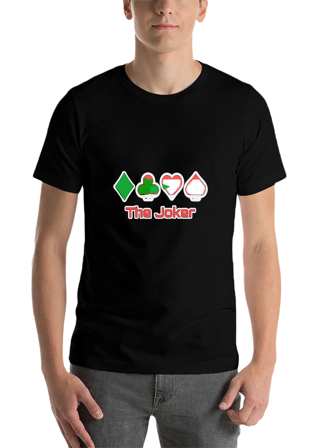 The Joker T-Shirt: Card Suit Graphic Tee