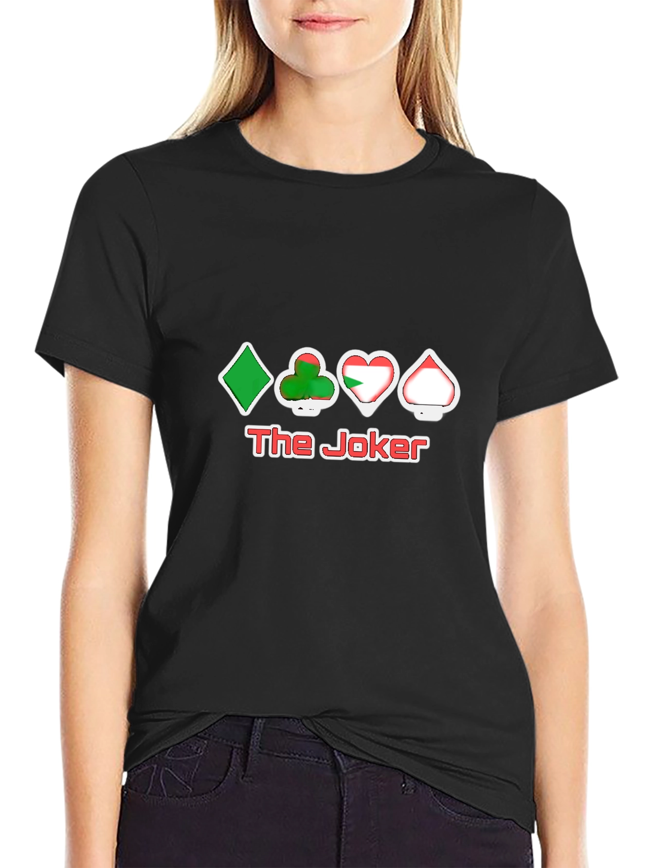 The Joker T-Shirt: Card Suit Graphic Tee