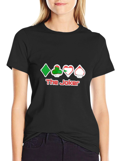 The Joker T-Shirt: Card Suit Graphic Tee
