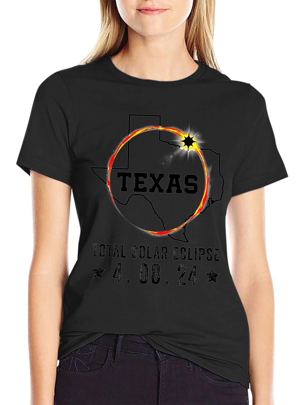 Texas Total Solar Eclipse T-Shirt