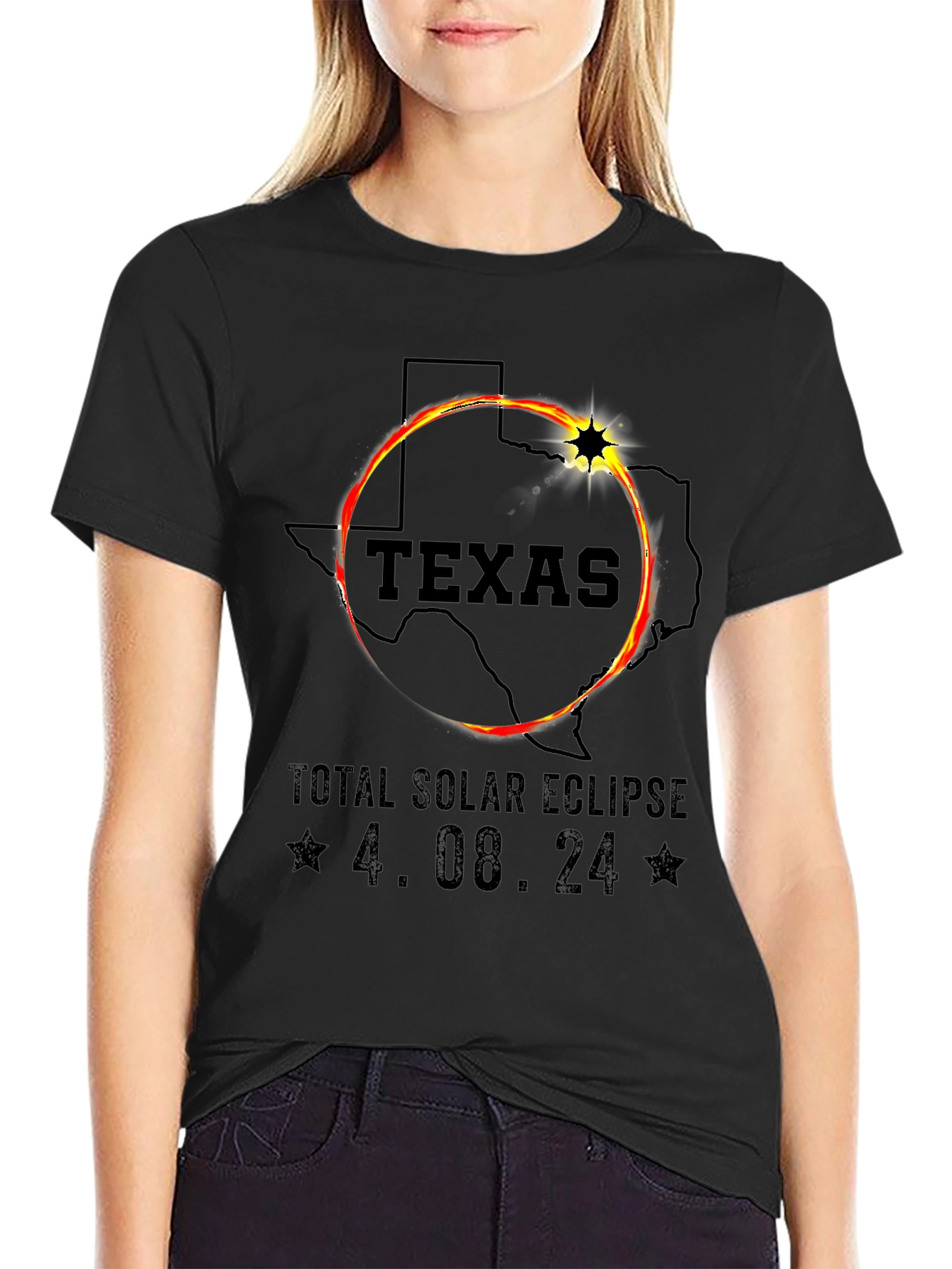 Texas Total Solar Eclipse T-Shirt