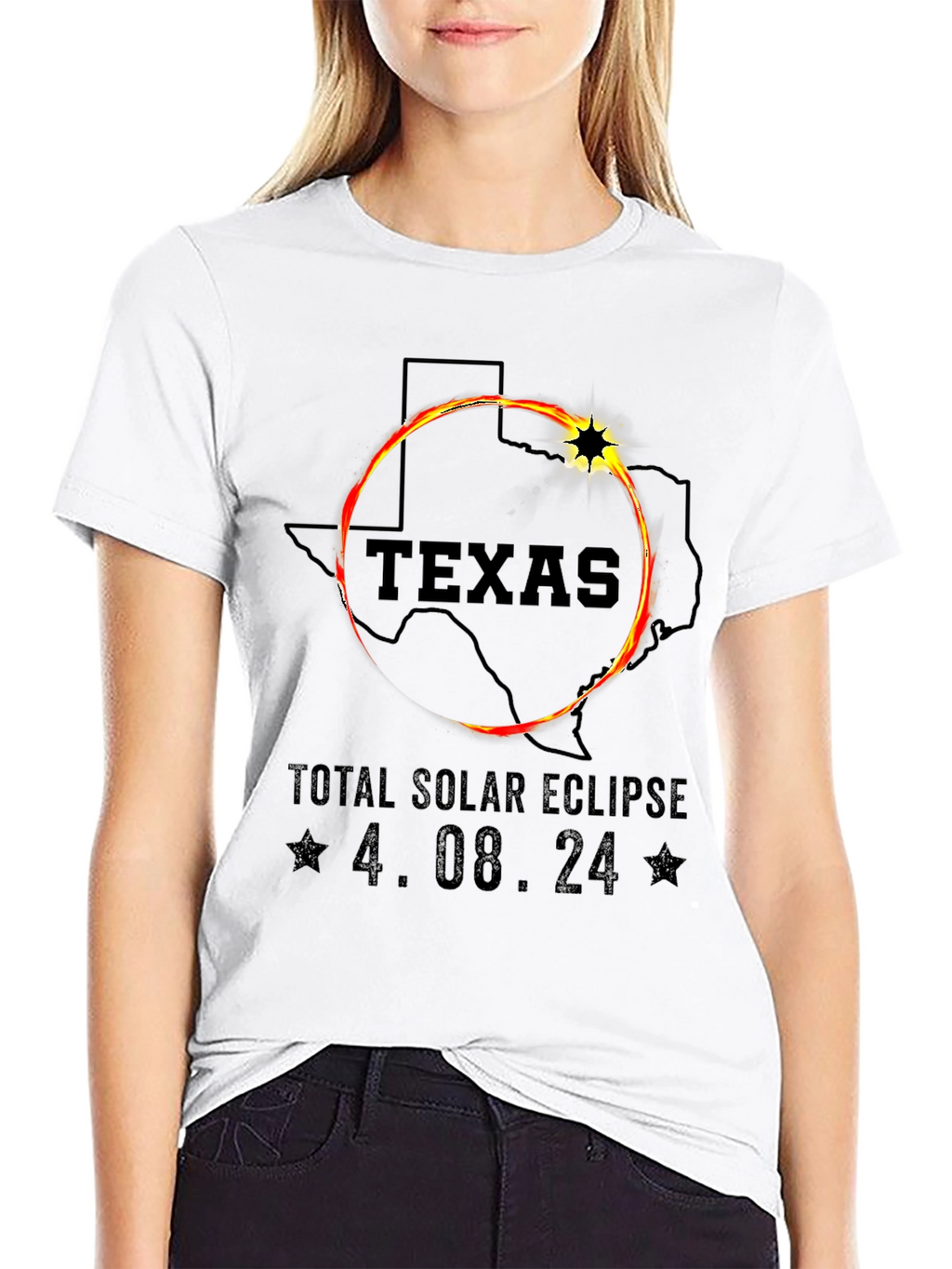 Texas Total Solar Eclipse T-Shirt