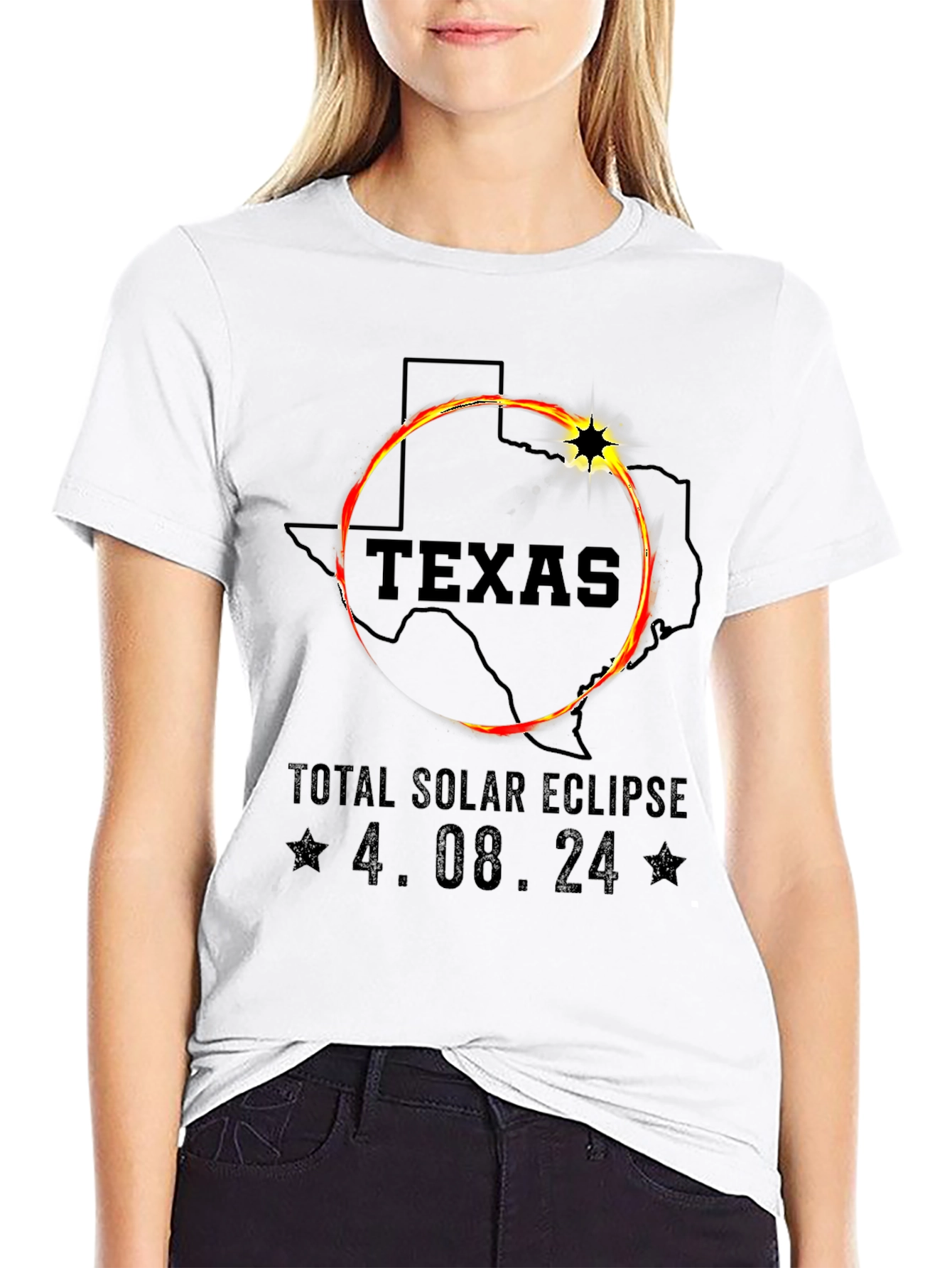 Texas Total Solar Eclipse T-Shirt