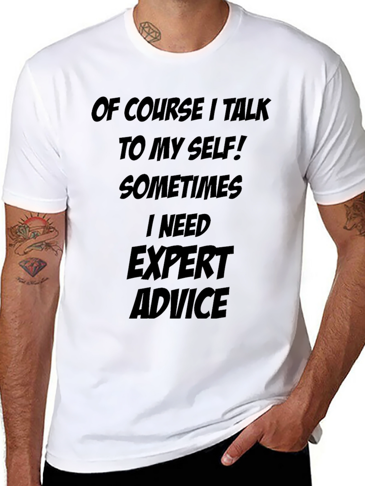 Expert Advice Tee - Funny Sarcastic T-Shirt