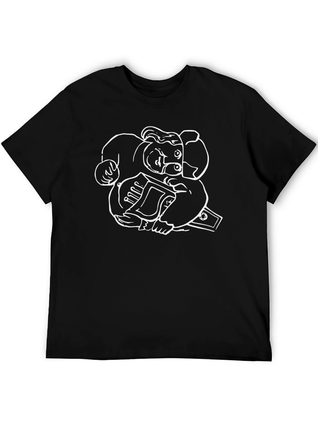 Unique Graphic T-Shirt - Bear Accountant