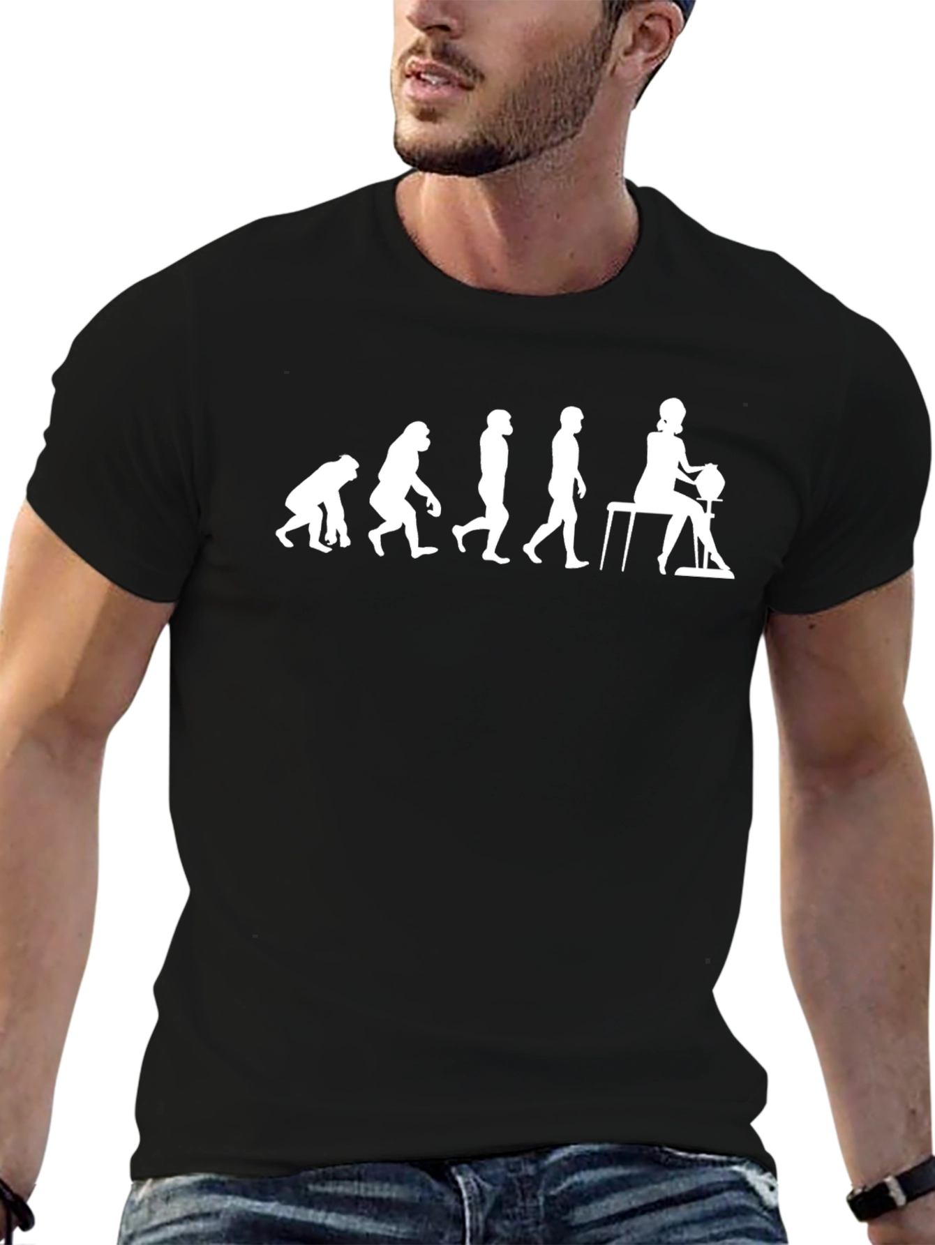Evolution of Potter T-Shirt - Black