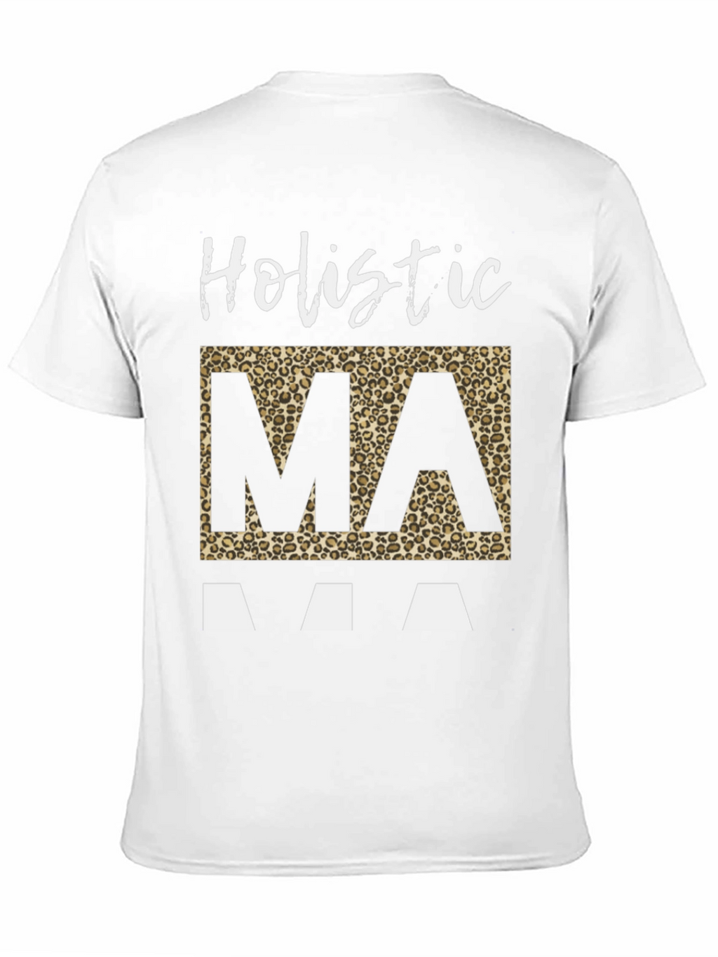 Holistic Mama Leopard Print Graphic Tee