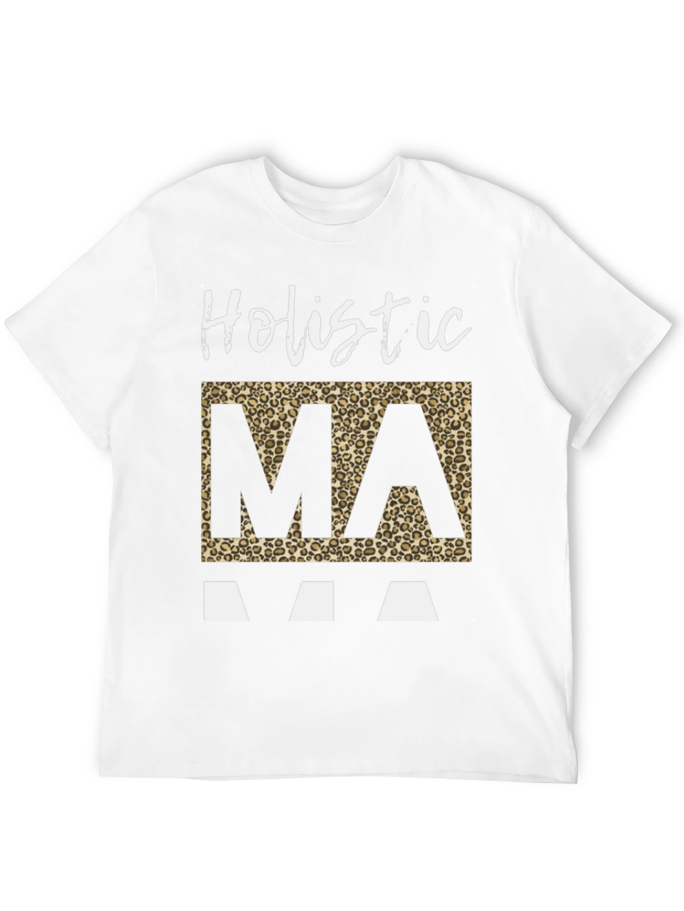Holistic Mama Leopard Print Graphic Tee