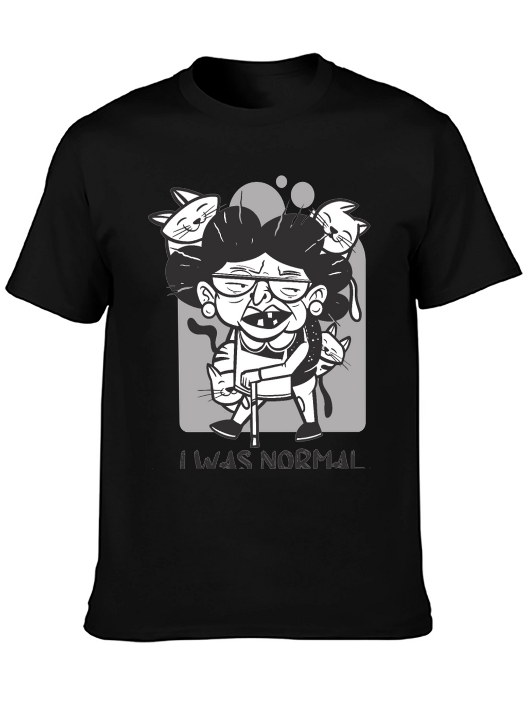 Crazy Cat Lady T-Shirt - I Was Normal