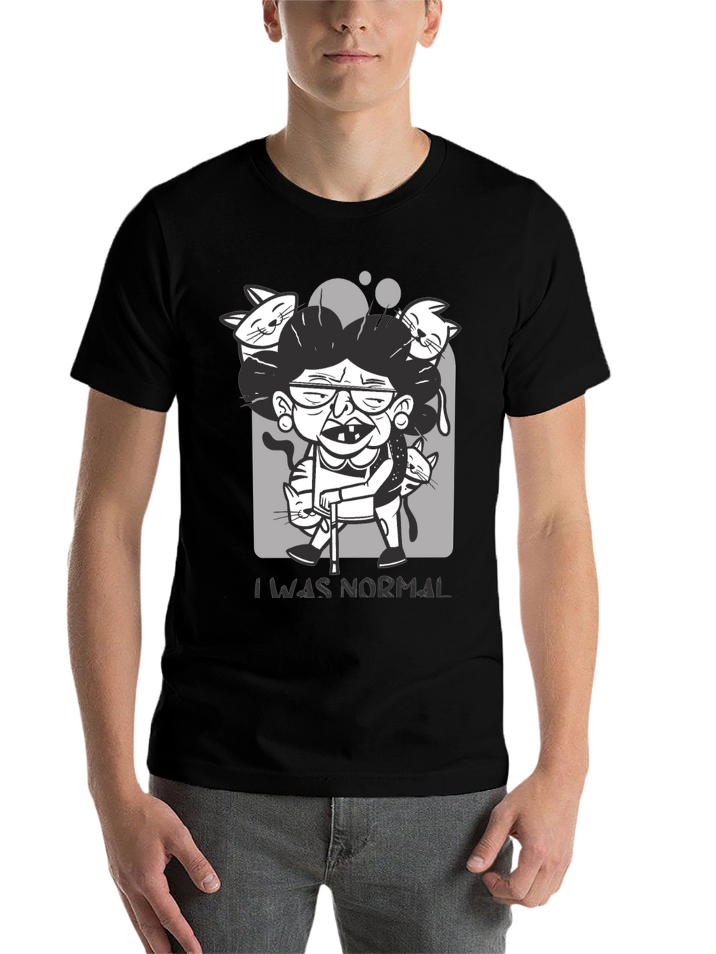 Crazy Cat Lady T-Shirt - I Was Normal