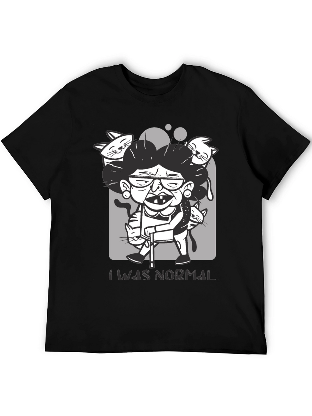 Crazy Cat Lady T-Shirt - I Was Normal