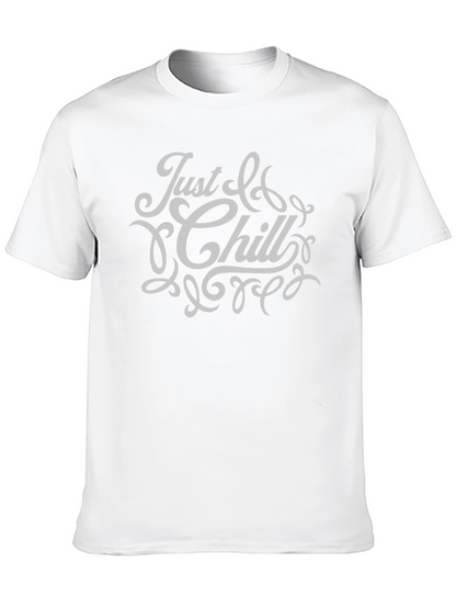 Just Chill Graphic T-Shirt - Relaxed Comfort
