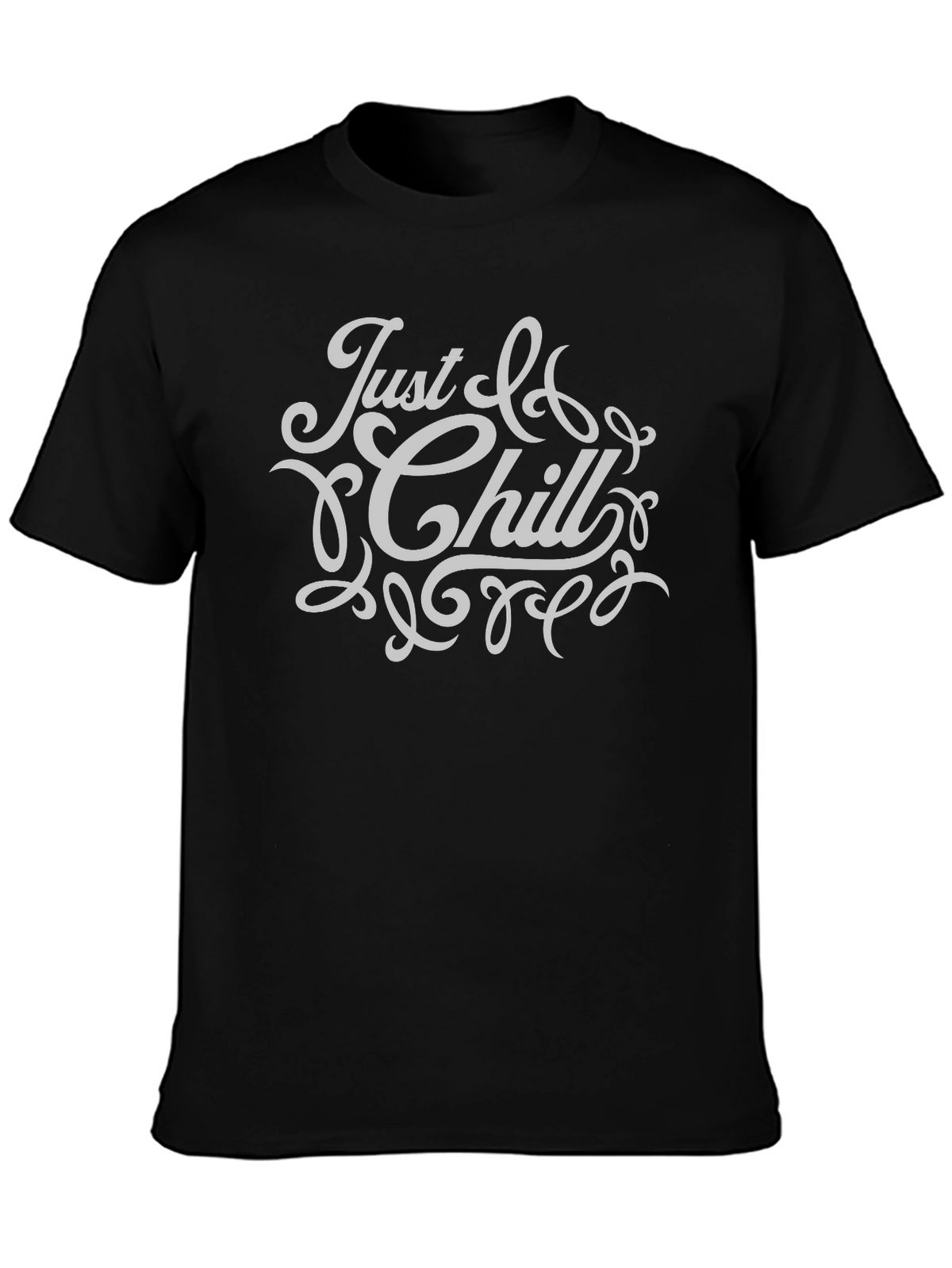 Just Chill Graphic T-Shirt - Relaxed Comfort