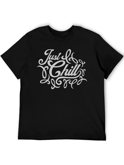 Just Chill Graphic T-Shirt - Relaxed Comfort