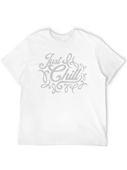 Just Chill Graphic T-Shirt - Relaxed Comfort