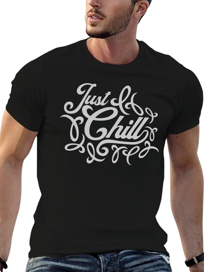 Just Chill Graphic T-Shirt - Relaxed Comfort