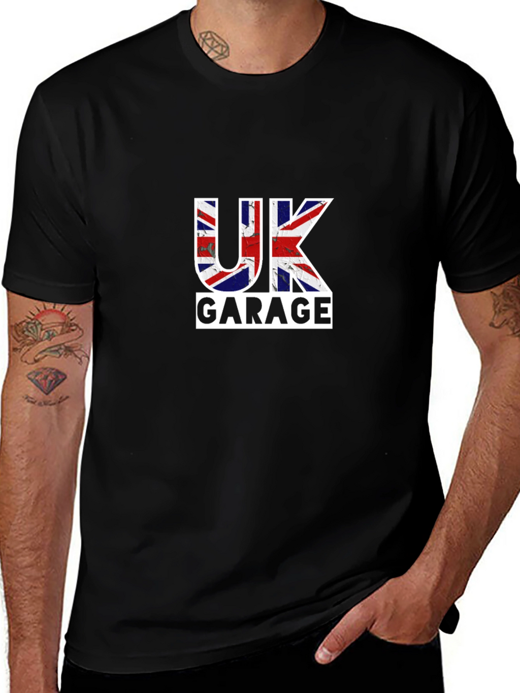 UK Garage Flag T-Shirt - British Pride Tee