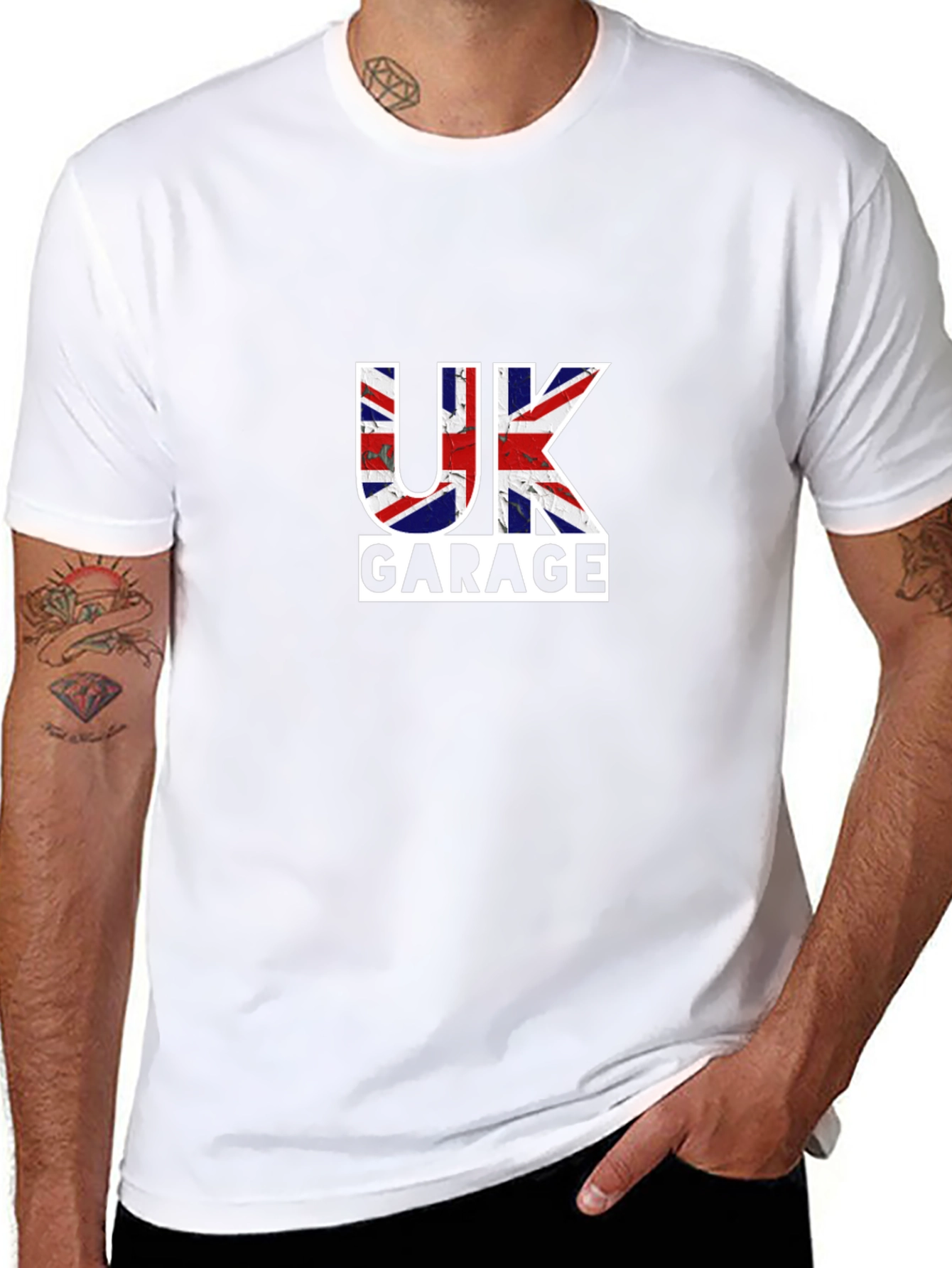 UK Garage Flag T-Shirt - British Pride Tee