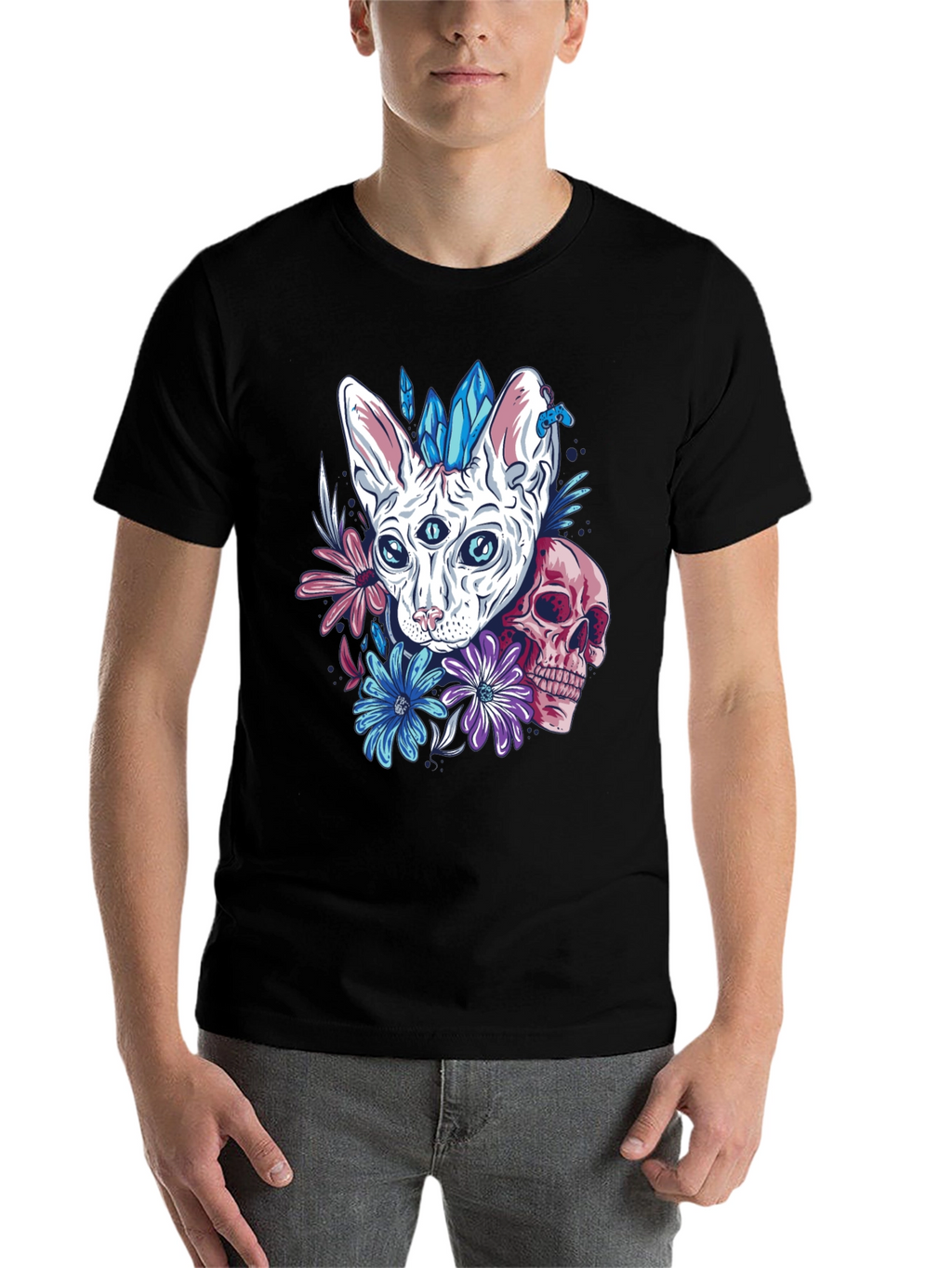 Mystic Cat Graphic Tee
