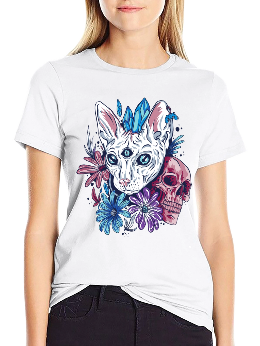 Mystic Cat Graphic Tee