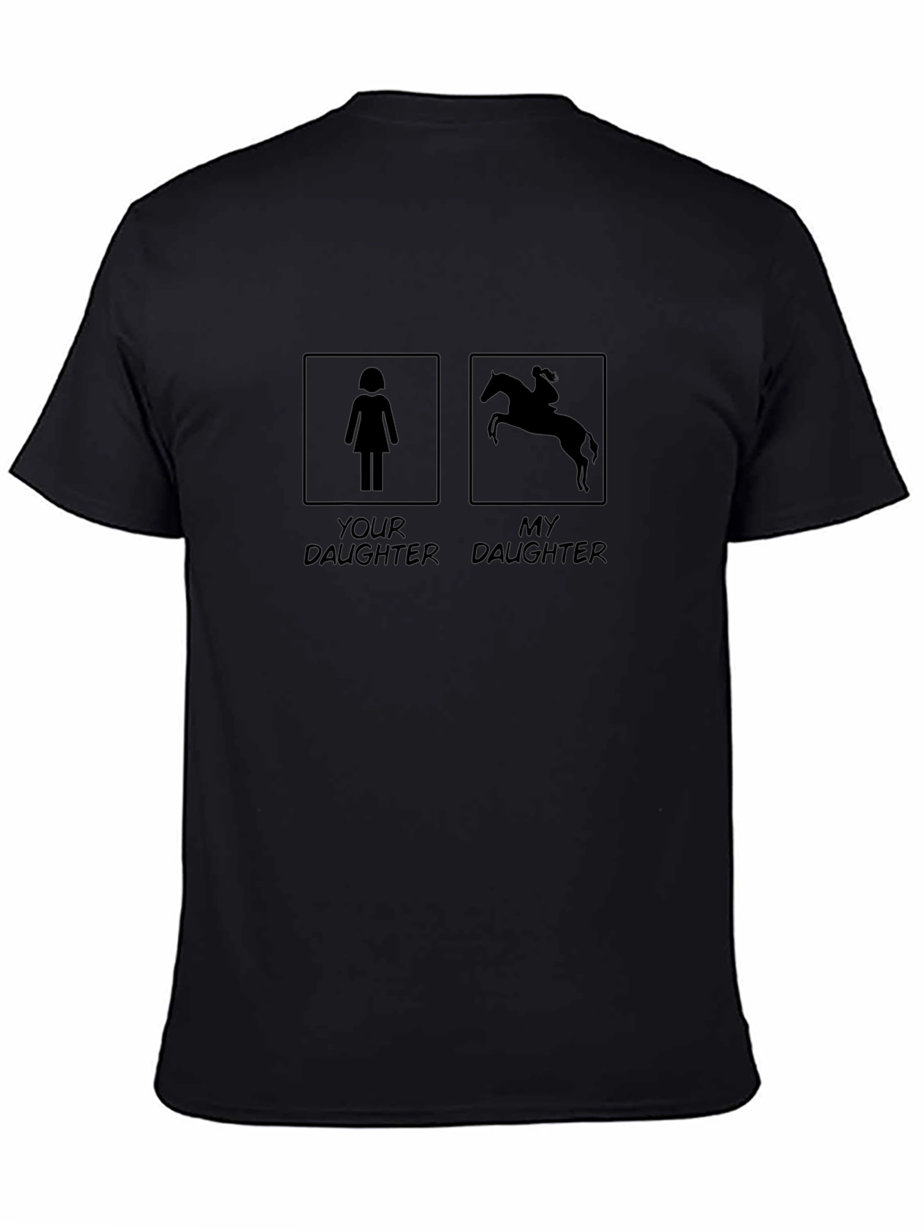 Equestrian Daughter T-Shirt - Funny Horse Riding Tee