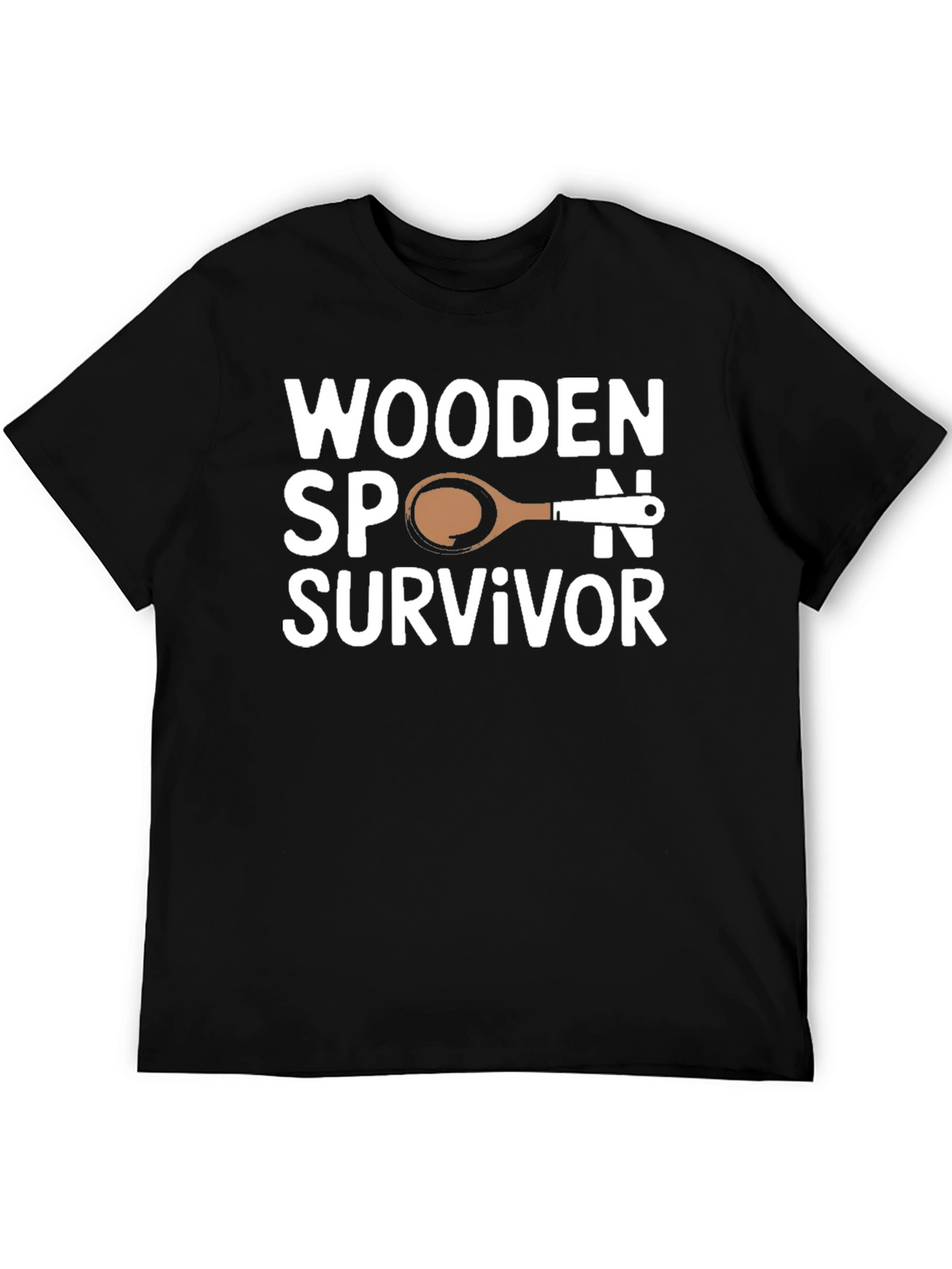 Wooden Spoon Survivor Novelty T-Shirt