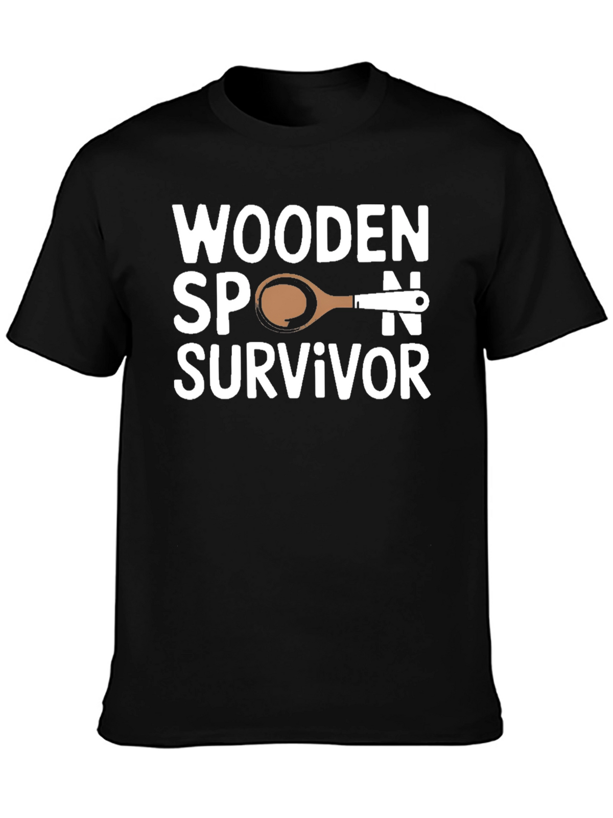 Wooden Spoon Survivor Novelty T-Shirt