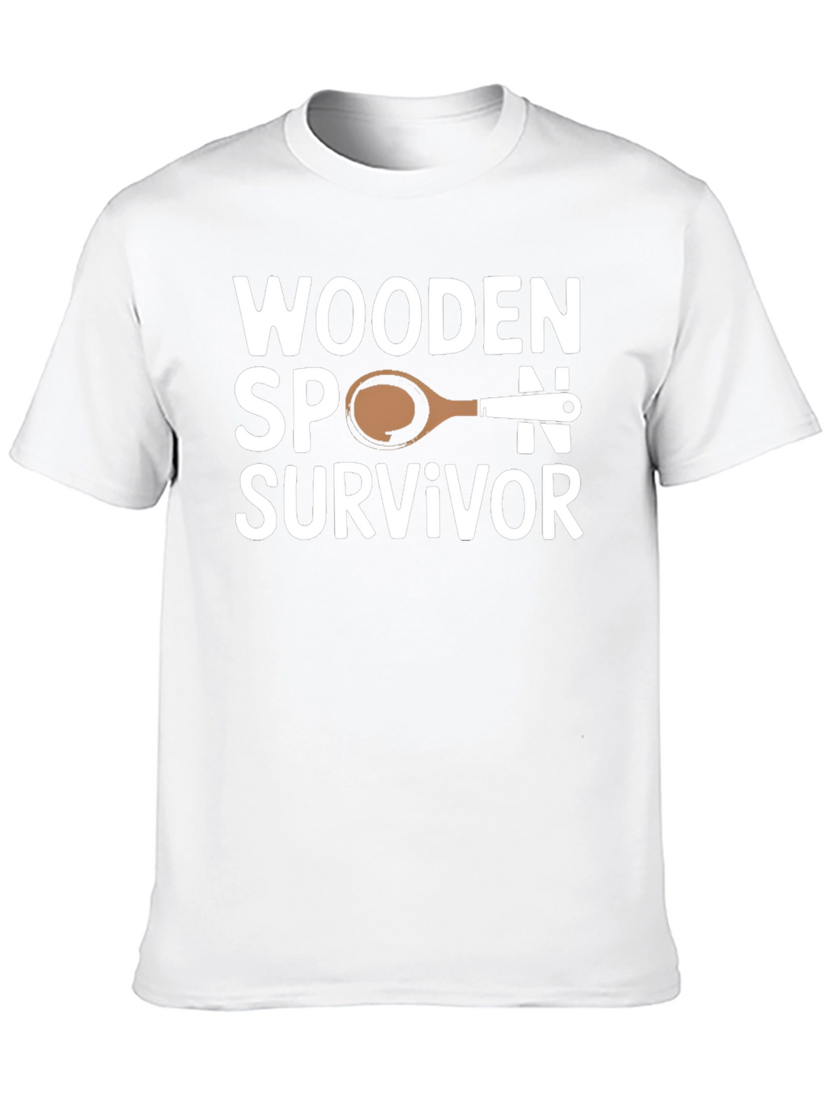 Wooden Spoon Survivor Novelty T-Shirt