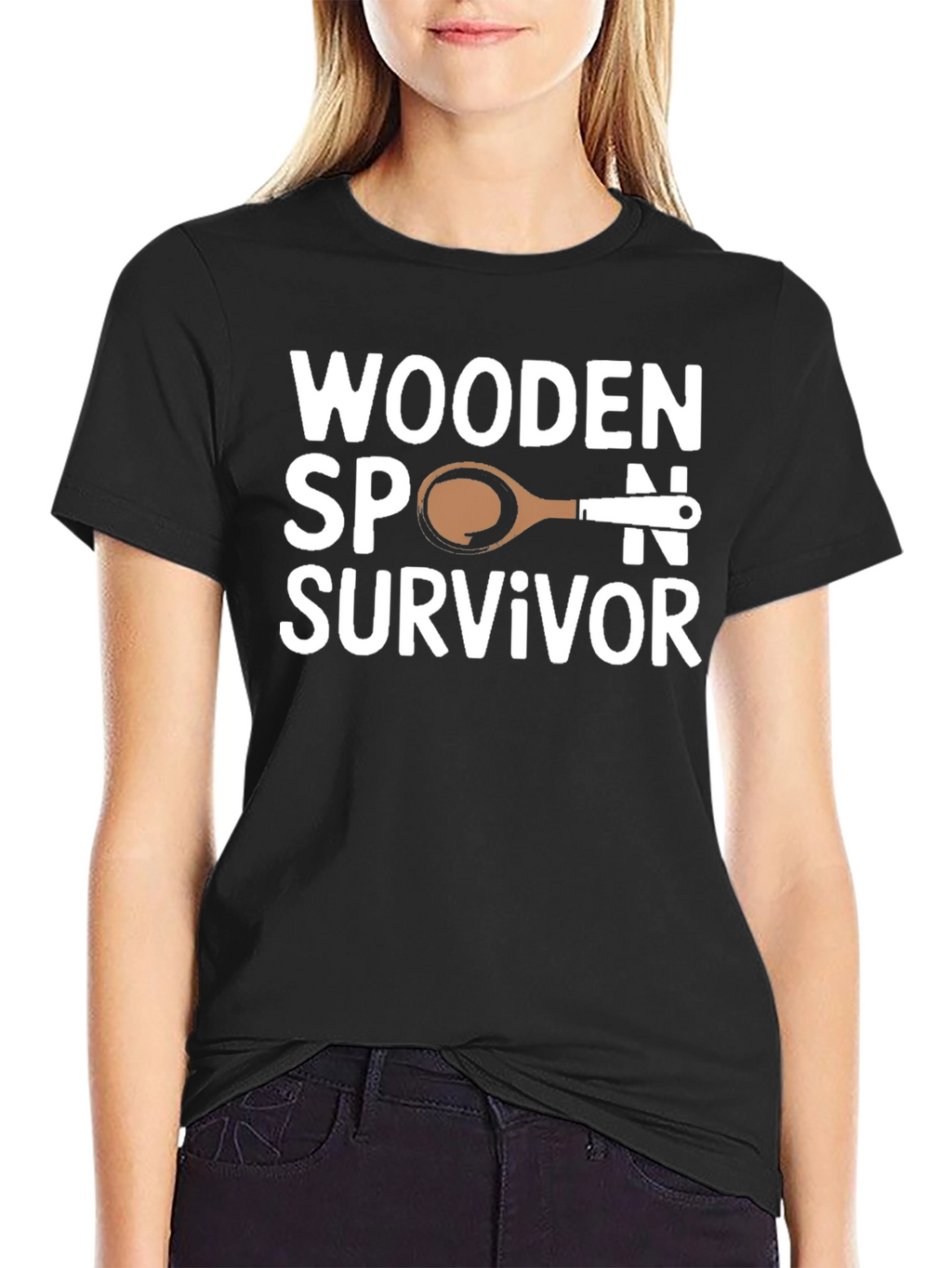 Wooden Spoon Survivor Novelty T-Shirt