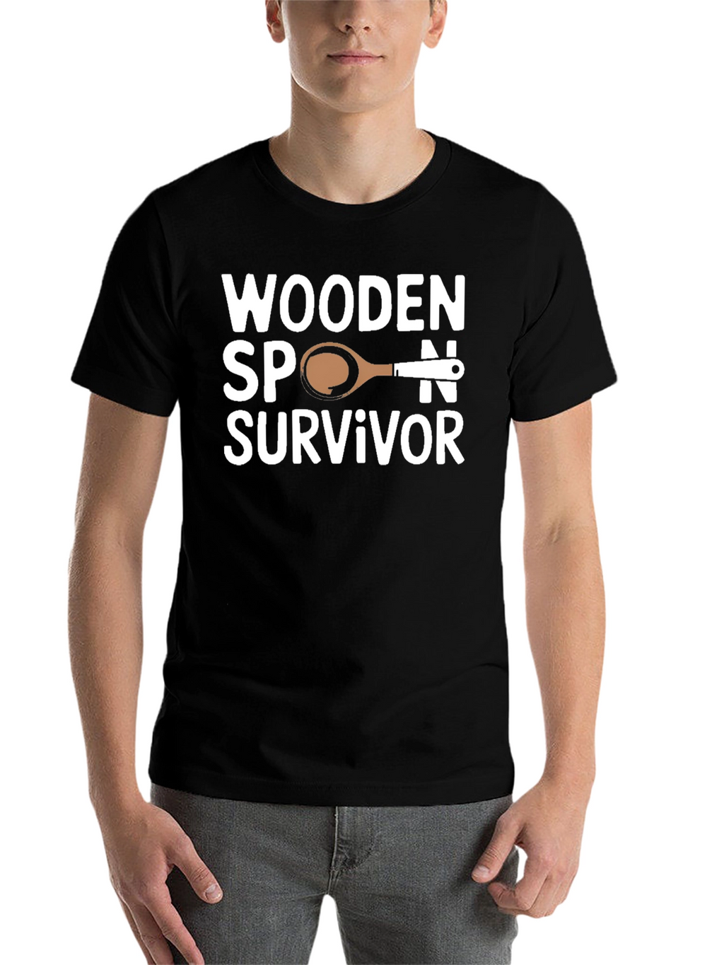 Wooden Spoon Survivor Novelty T-Shirt