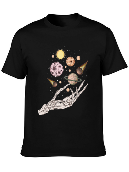 Cosmic Skeleton Hand T-Shirt
