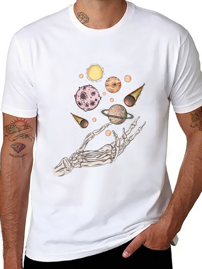 Cosmic Skeleton Hand T-Shirt