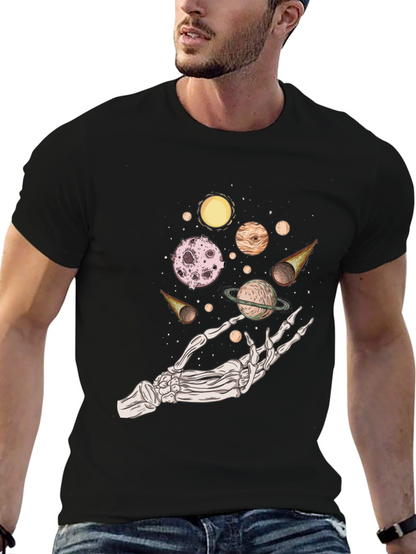 Cosmic Skeleton Hand T-Shirt