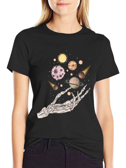 Cosmic Skeleton Hand T-Shirt