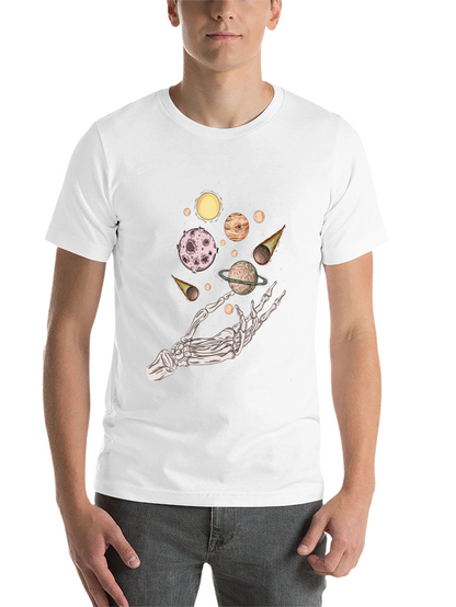 Cosmic Skeleton Hand T-Shirt