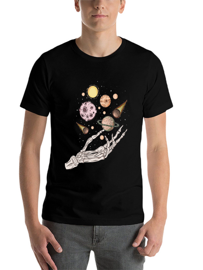Cosmic Skeleton Hand T-Shirt