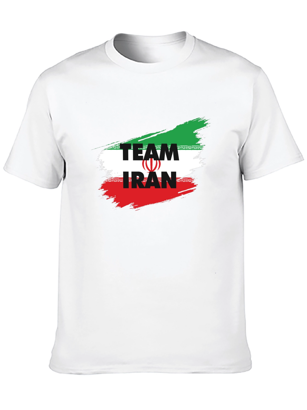 Team Iran T-Shirt - Black Graphic Tee