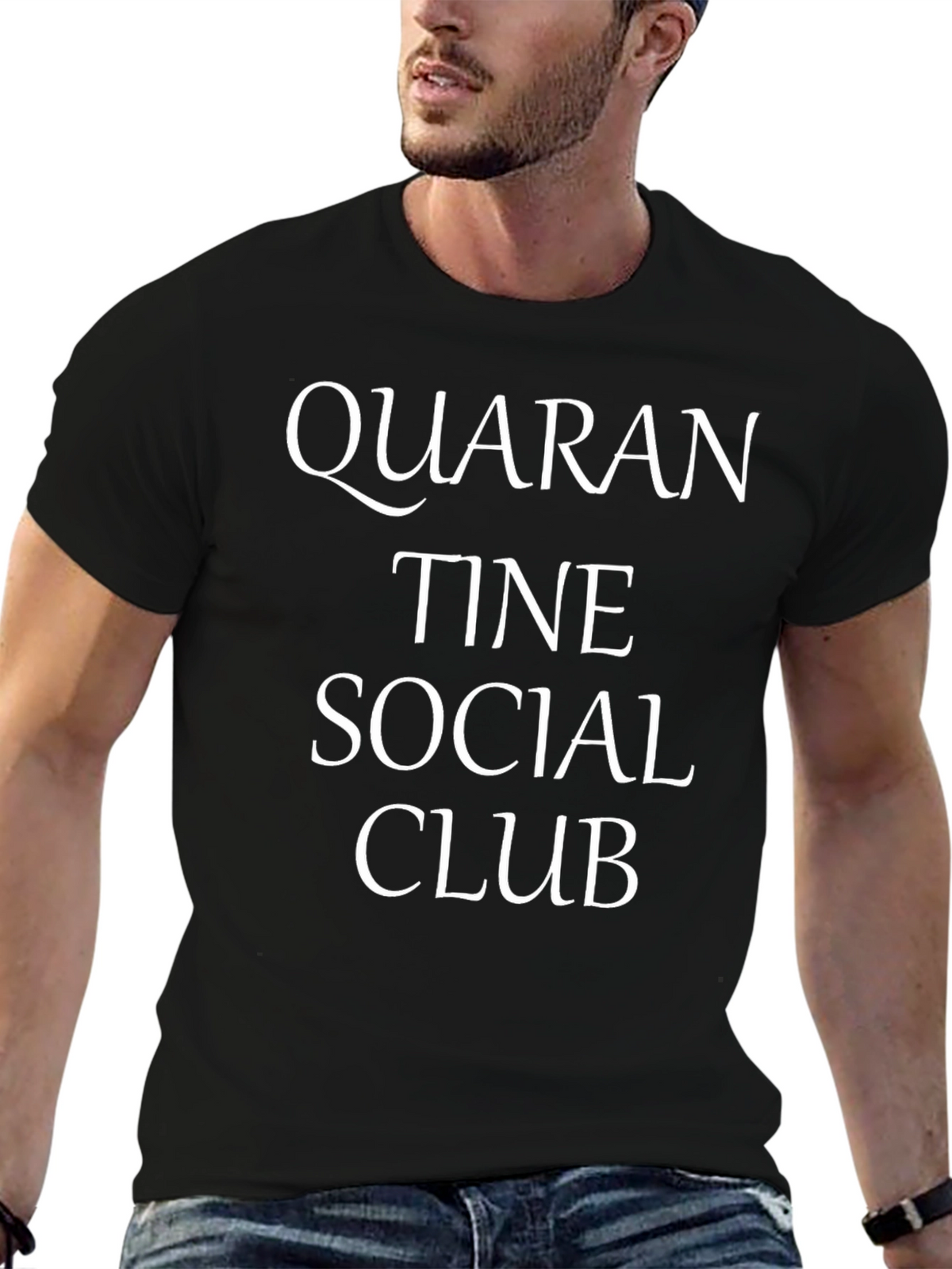 Quarantine Social Club Graphic T-Shirt