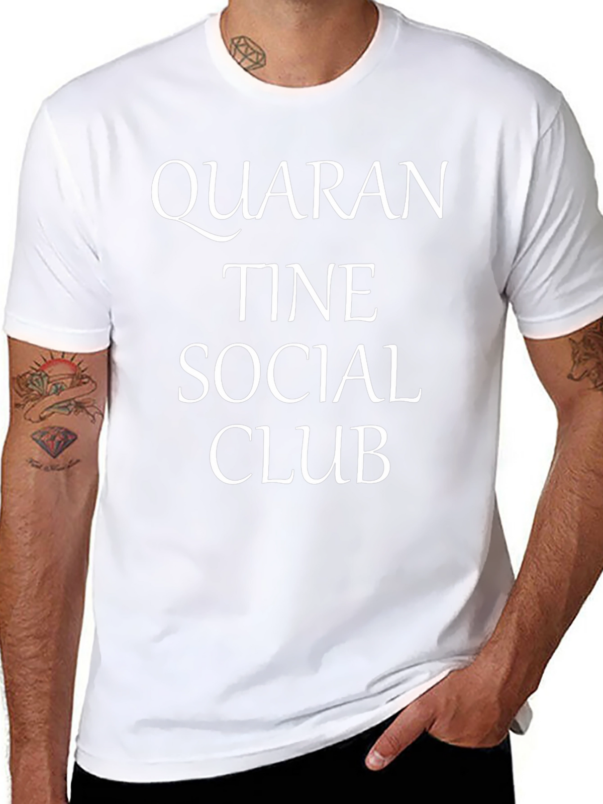 Quarantine Social Club Graphic T-Shirt