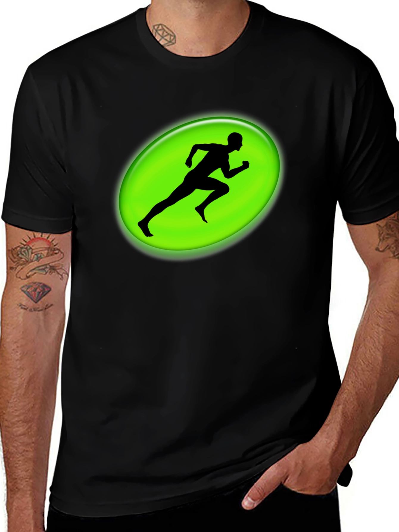 Runner Silhouette Graphic Tee