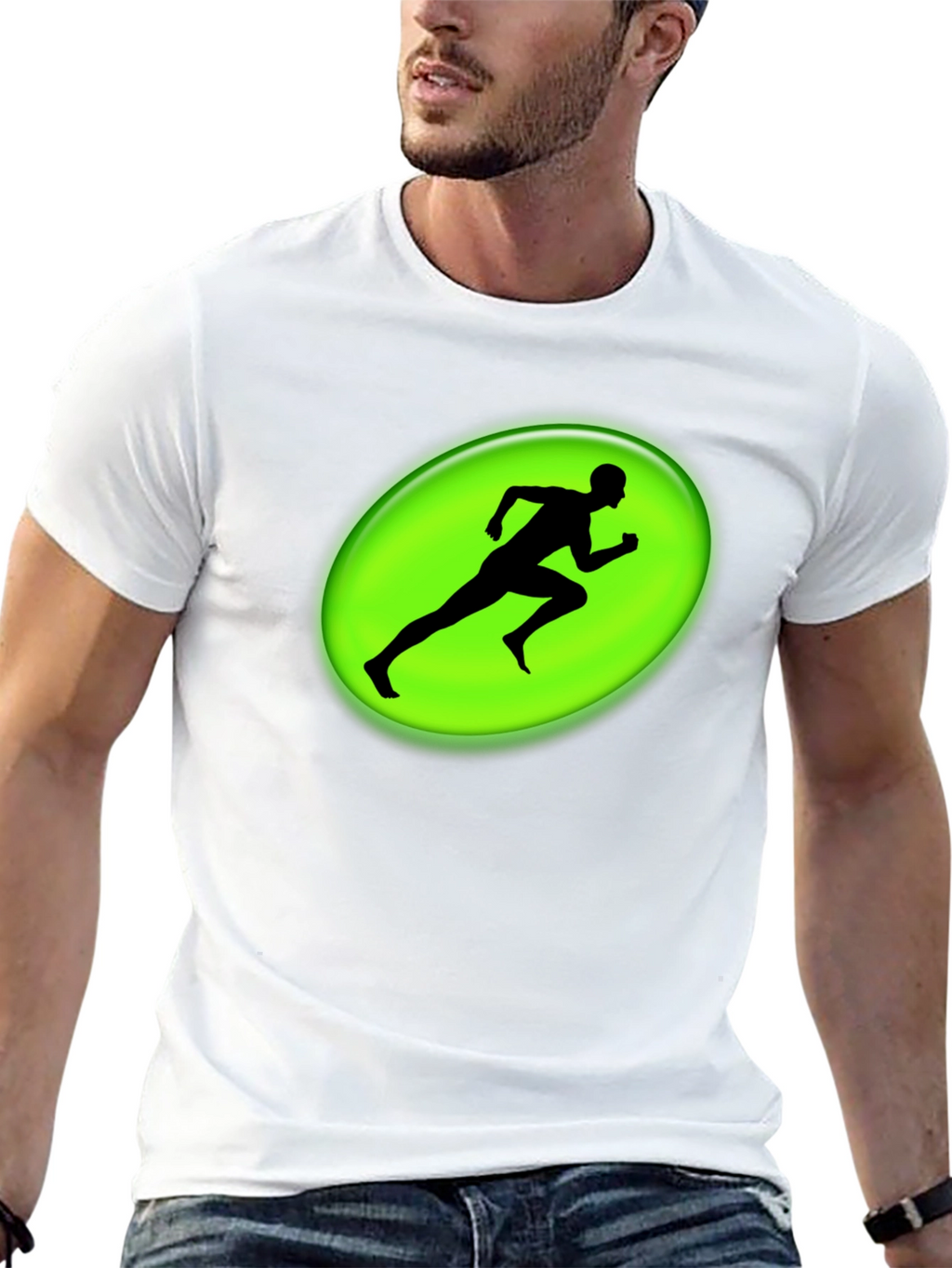 Runner Silhouette Graphic Tee