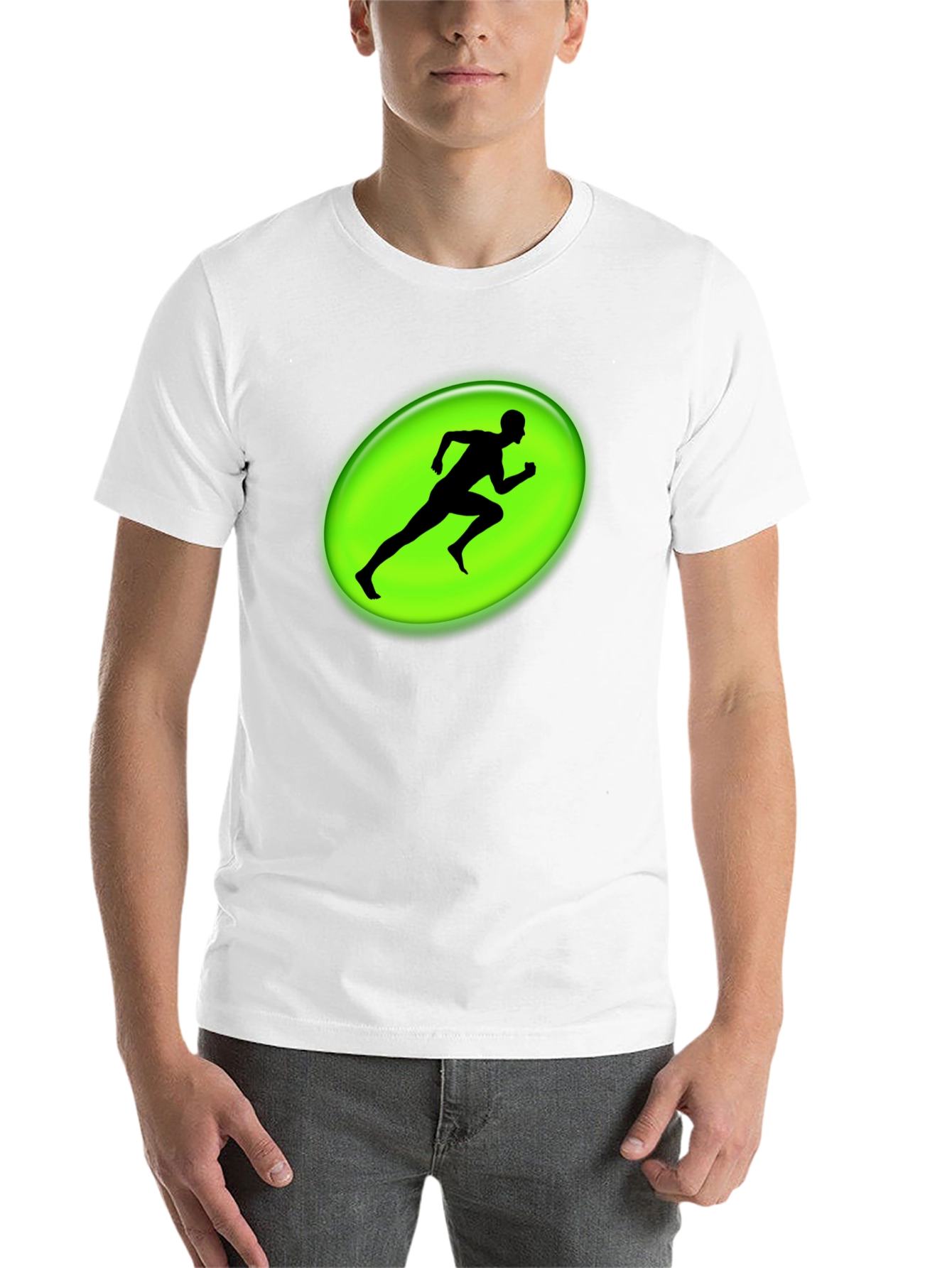 Runner Silhouette Graphic Tee