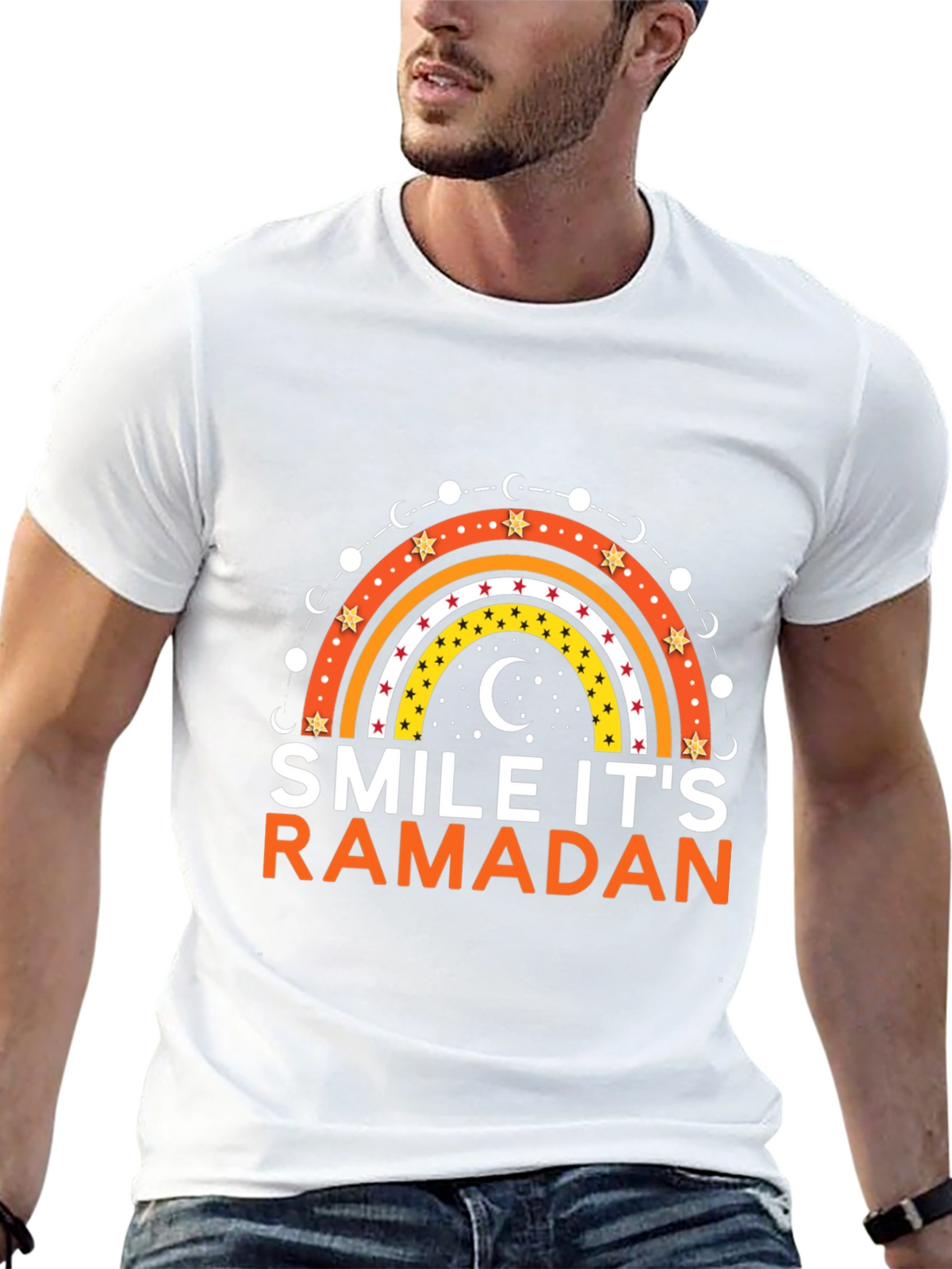 Smile Its Ramadan Graphic Tee