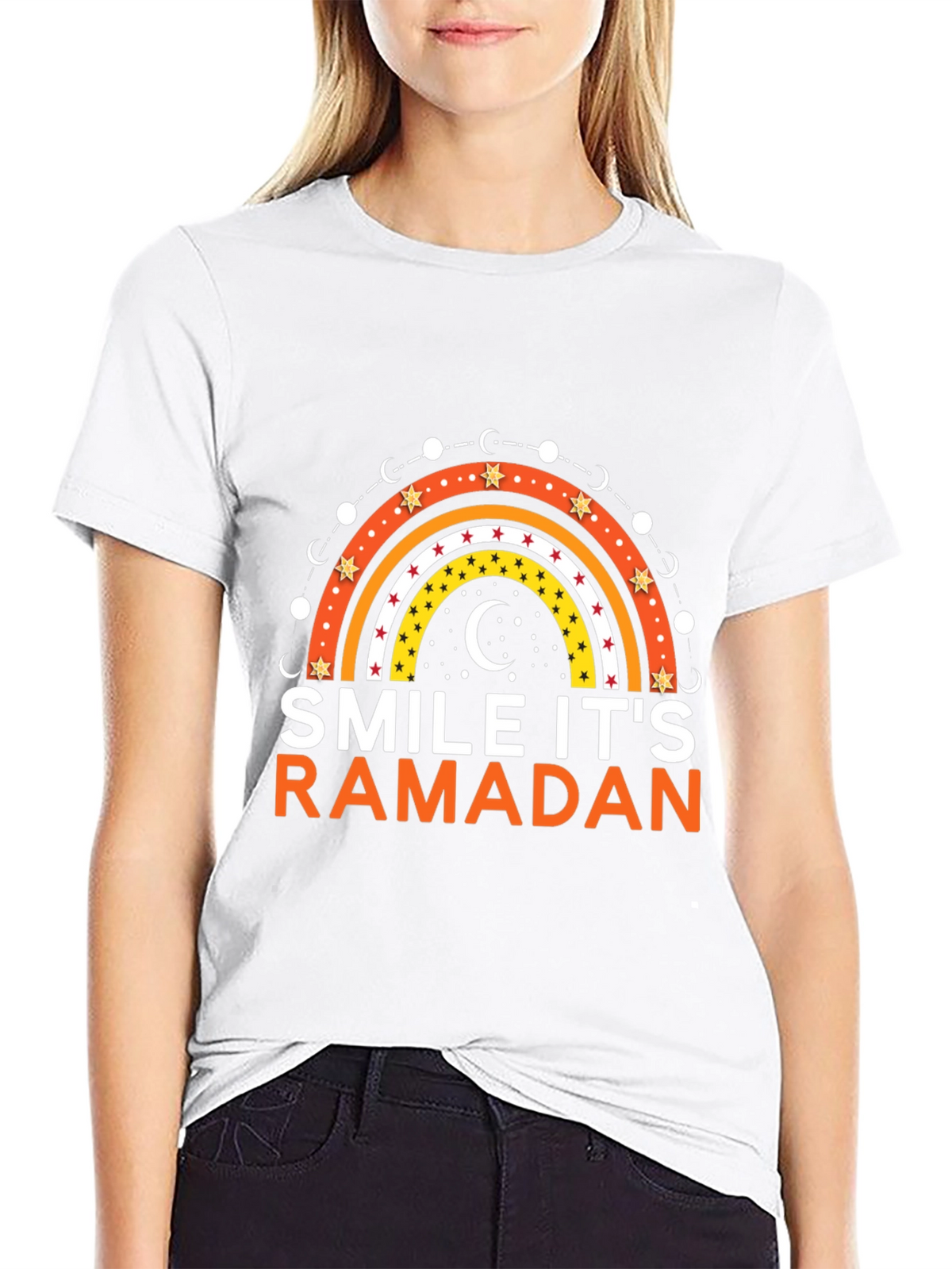 Smile Its Ramadan Graphic Tee