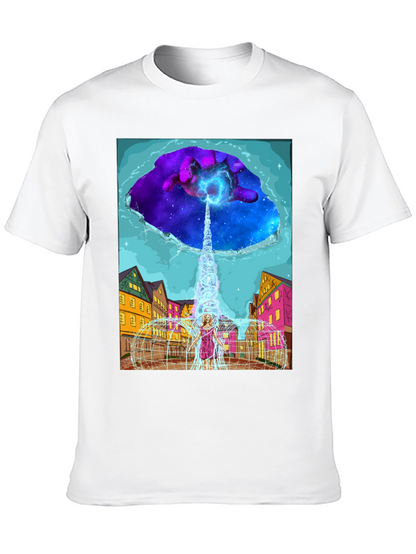 Cosmic Portal T-Shirt - Unique Graphic Tee