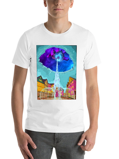 Cosmic Portal T-Shirt - Unique Graphic Tee