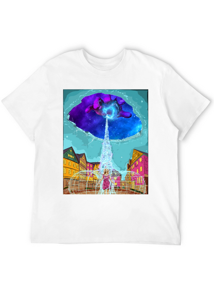 Cosmic Portal T-Shirt - Unique Graphic Tee